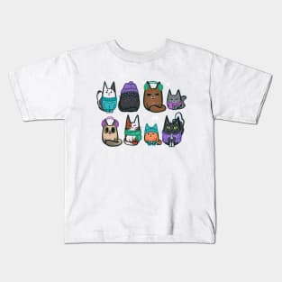 Snow Cats Kids T-Shirt